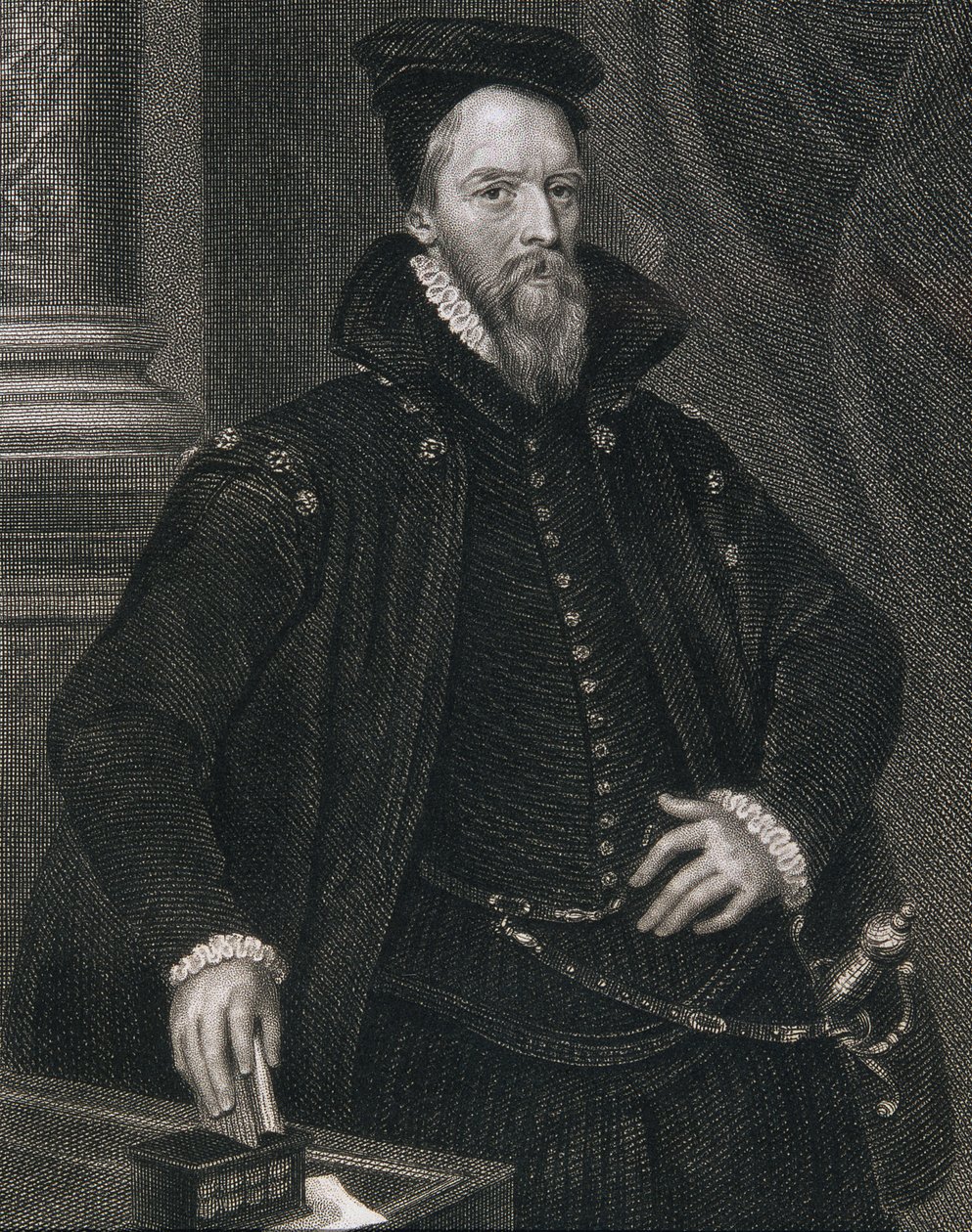 Ambrose Dudley (ca. 1528-90), aus 