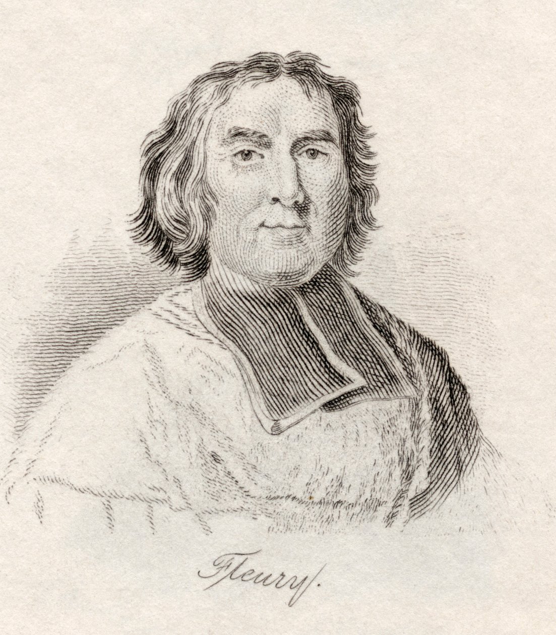 Andre-Hercule de Fleury, Bischof von Frejus, aus 