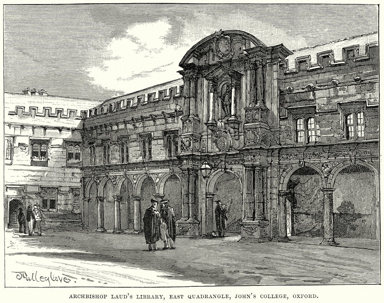 Erzbischof Lauds Bibliothek, Ostquadrant, John