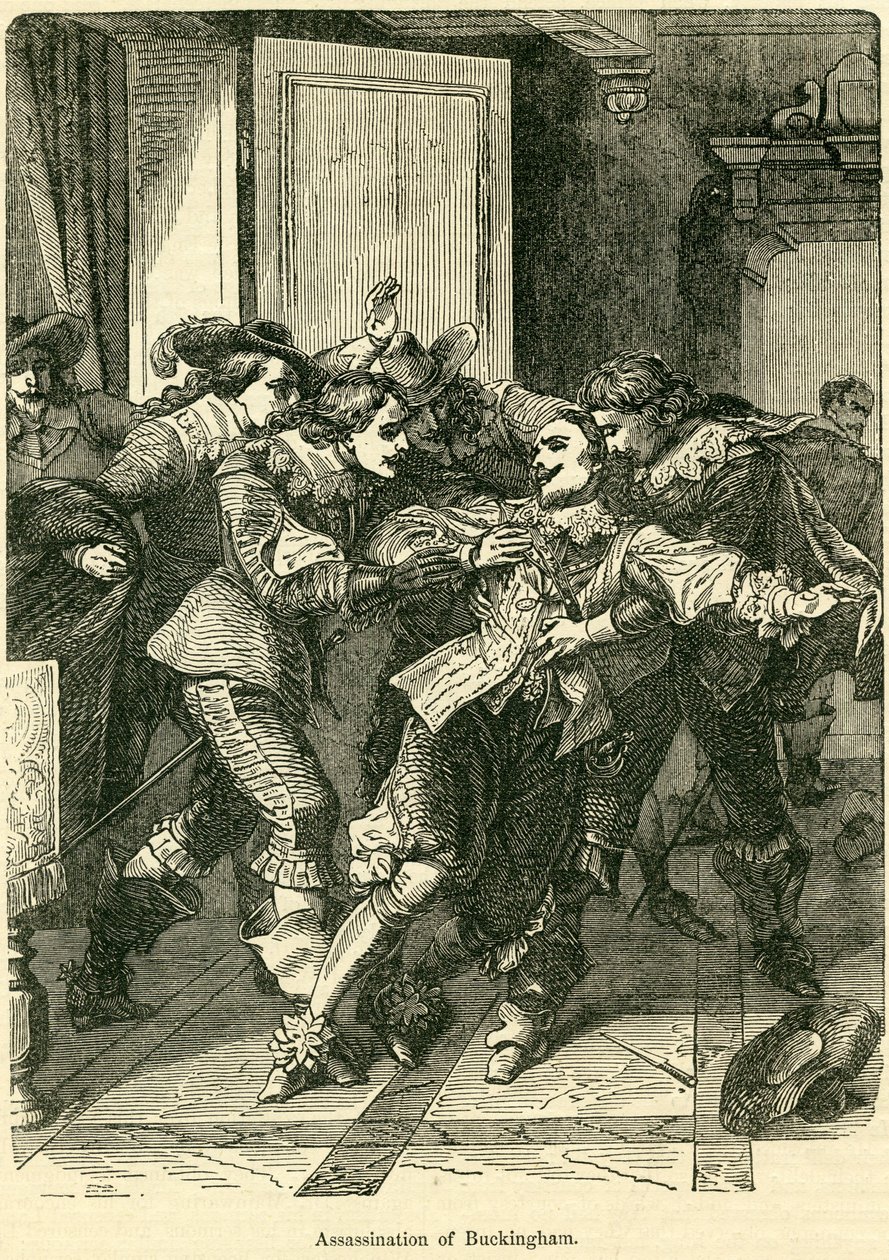 Ermordung von Buckingham von English School