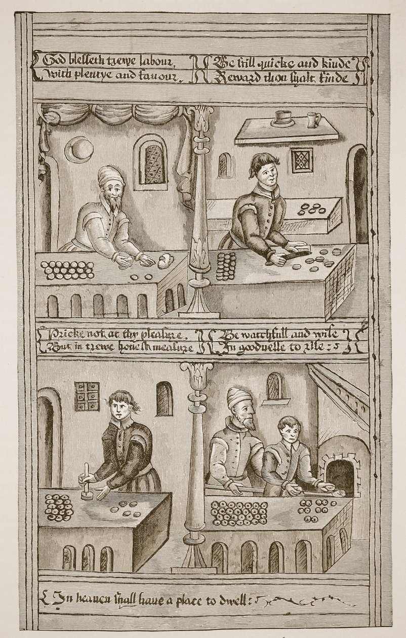 Bäcker von York, 1595-1596 von English School