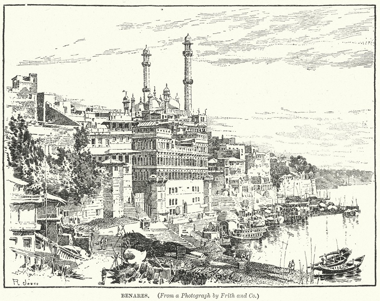 Benares von English School