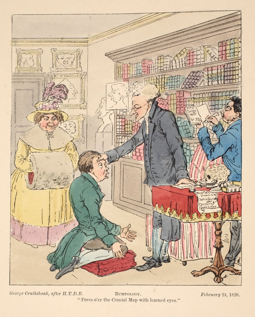 Bumpology, veröffentlicht 1826 von English School