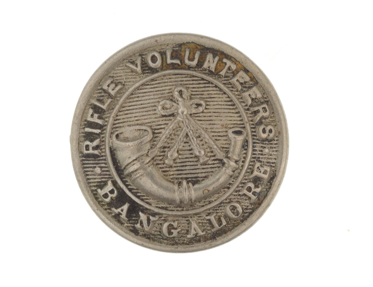 Knopf, Bangalore Rifle Volunteers, 1880-1920 von English School
