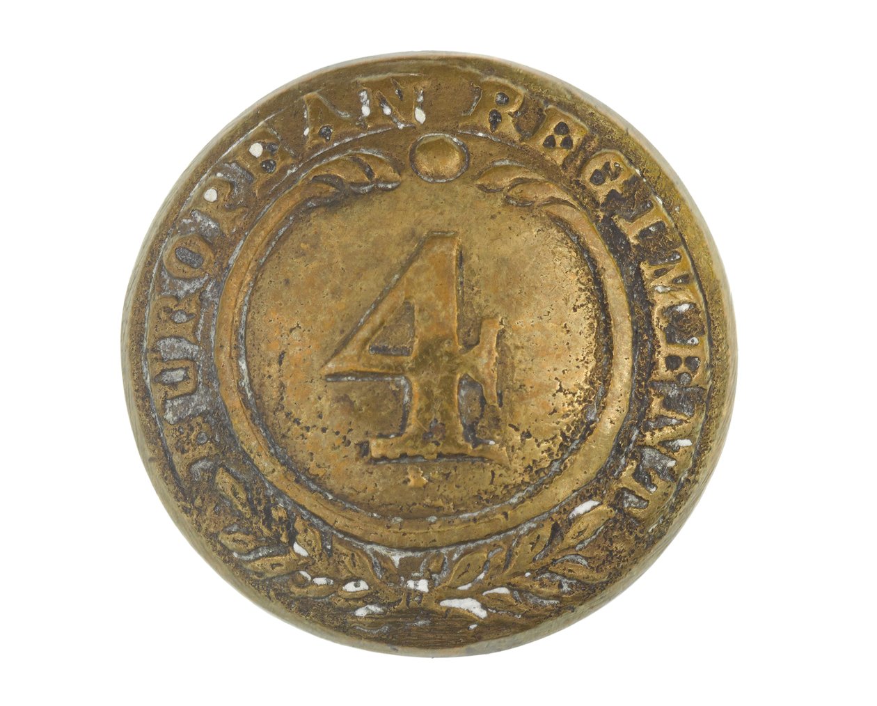 Knopf, andere Ränge, 4. Bengal European Regiment, 1855-1861 von English School