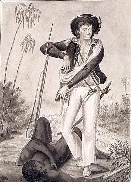 Kapitän John Gabriel Stedman, ca. 1800 von English School