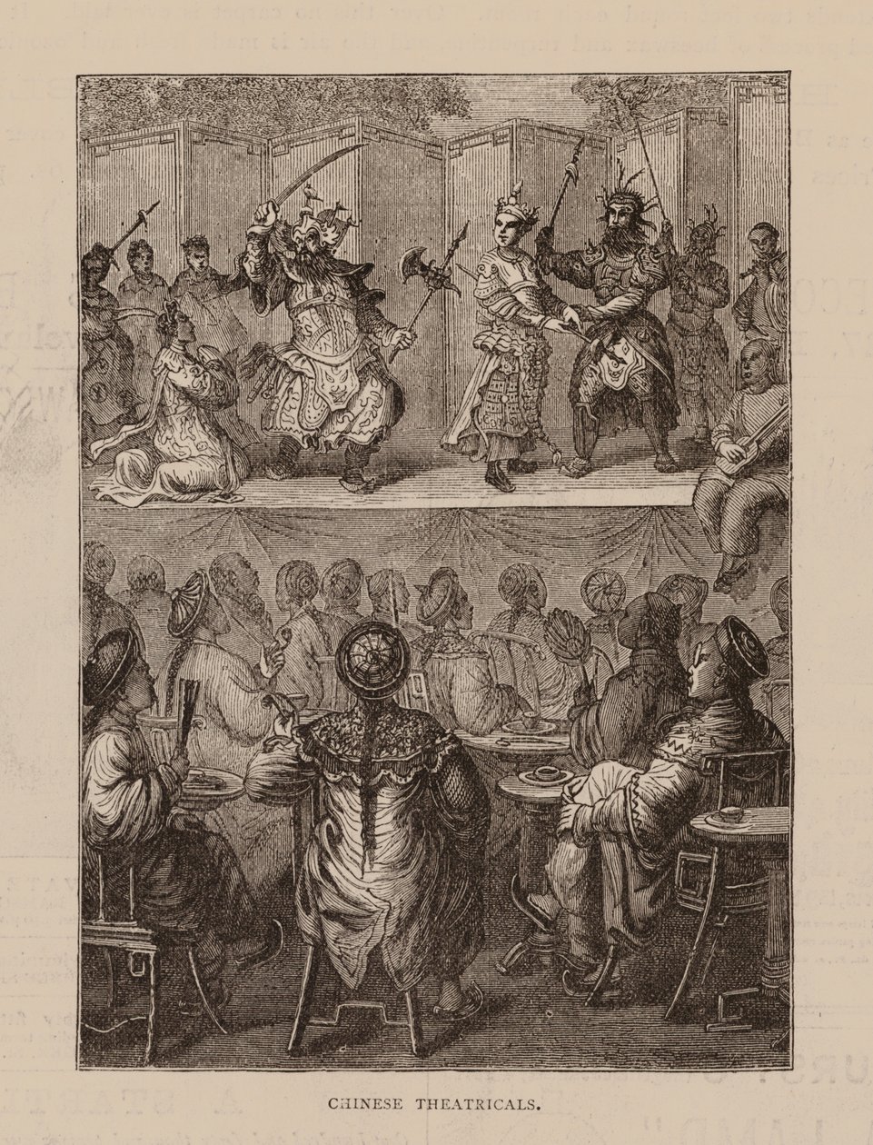 Chinesische Theatervorstellungen von English School