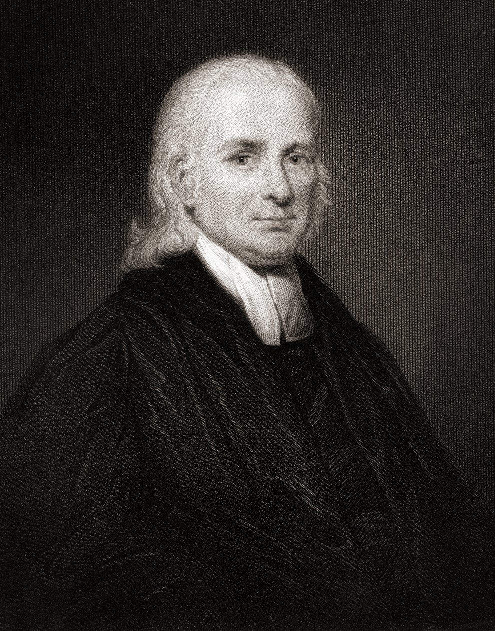 Christian Friedrich Schwartz (1726-96) aus The Gallery of Portraits, veröffentlicht 1833 von English School