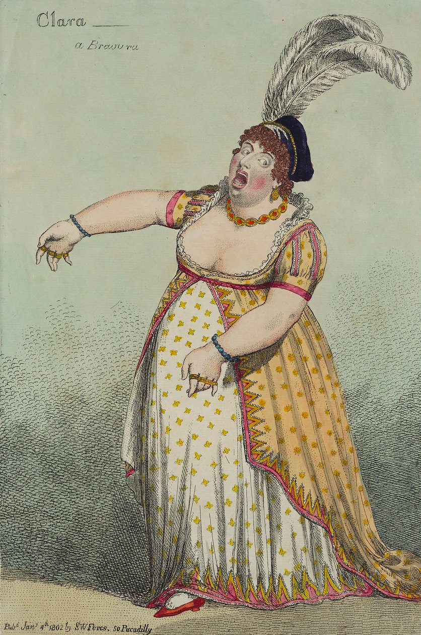 Clara: Eine Bravour, 1802 von English School