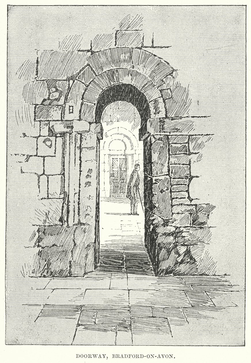 Türöffnung, Bradford-on-Avon von English School