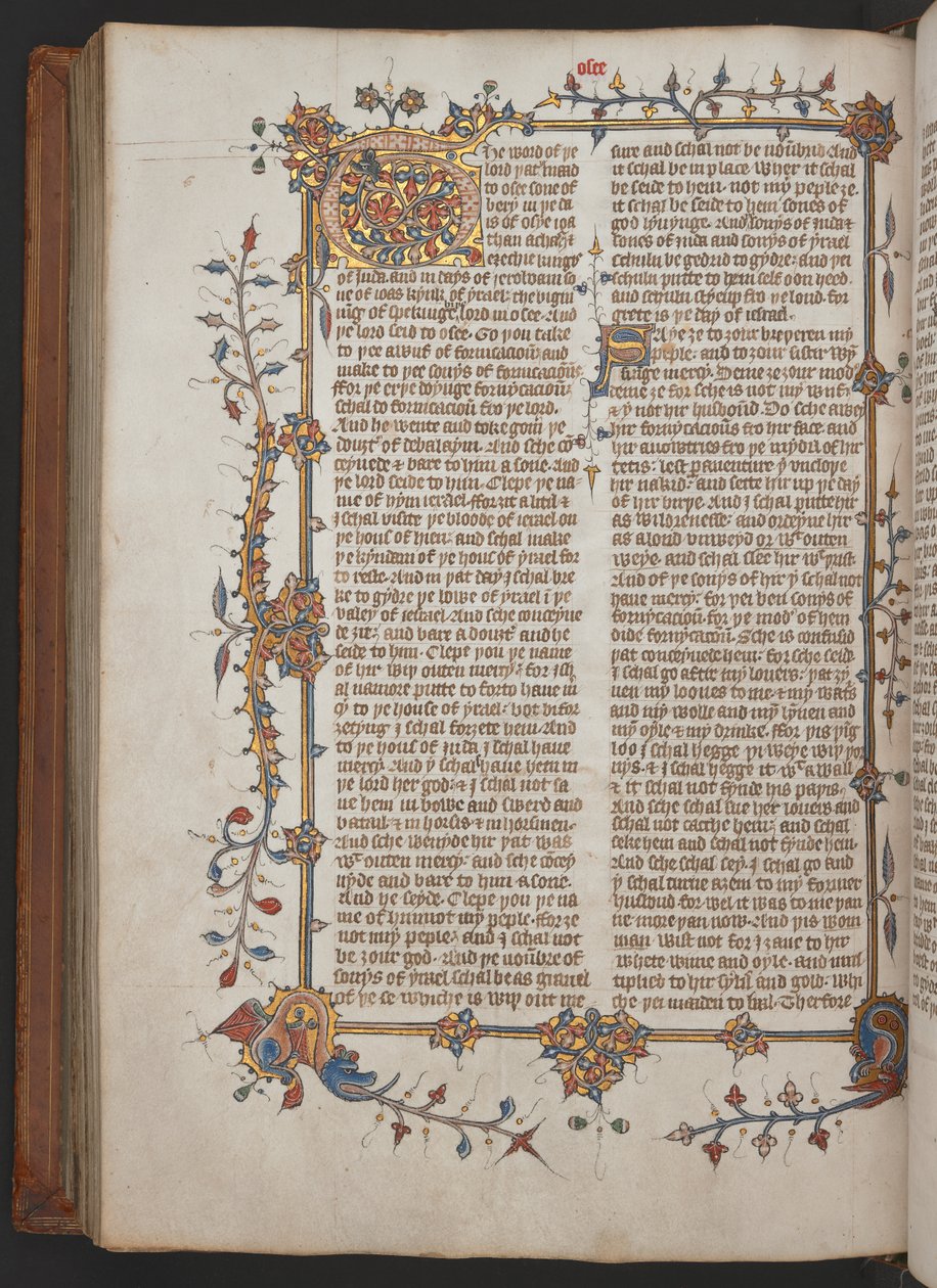 Egerton 617, Wycliff-Bibel, vor 1397 von English School