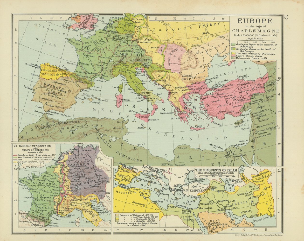 Europa im Zeitalter Karls des Großen von English School