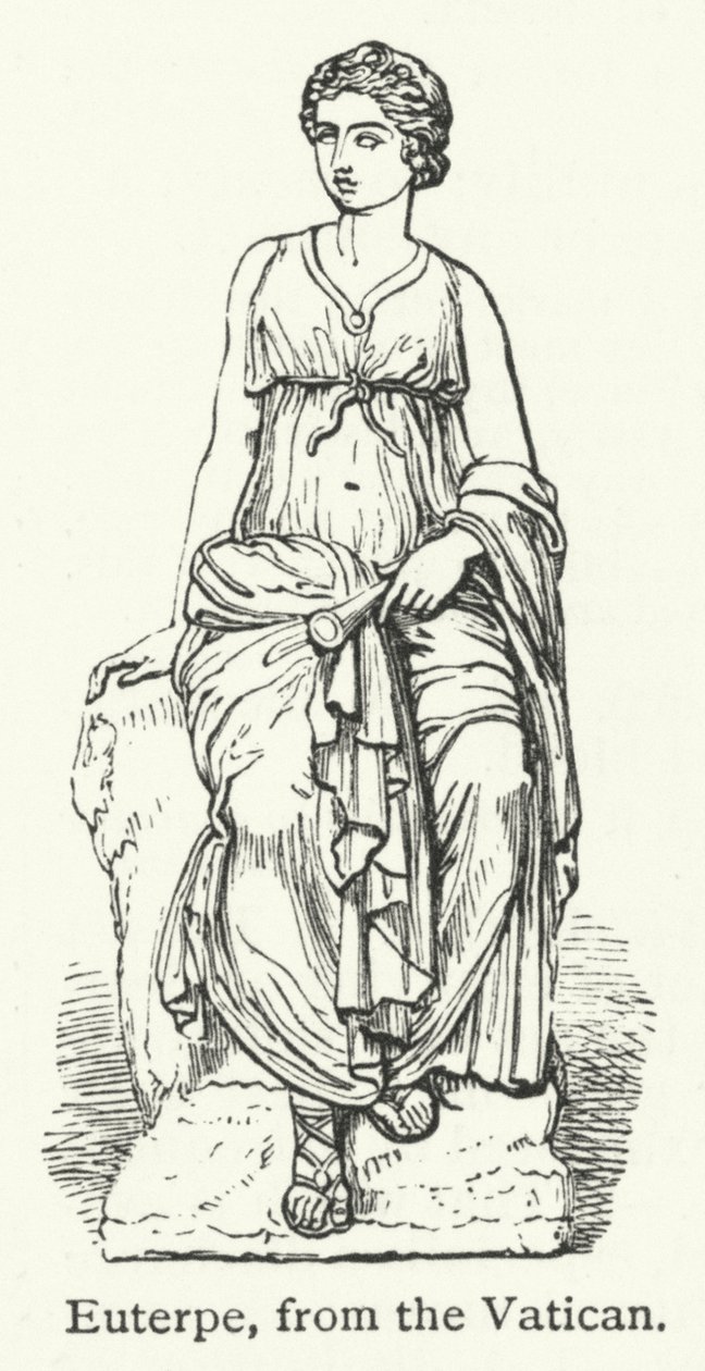 Euterpe (Gravur) von English School