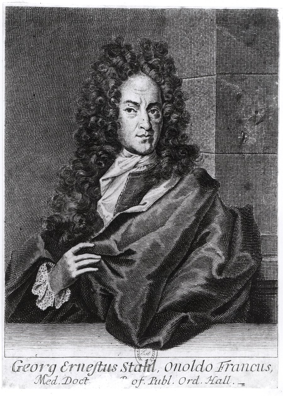 Georg Ernst Stahl (1660-1734) von English School