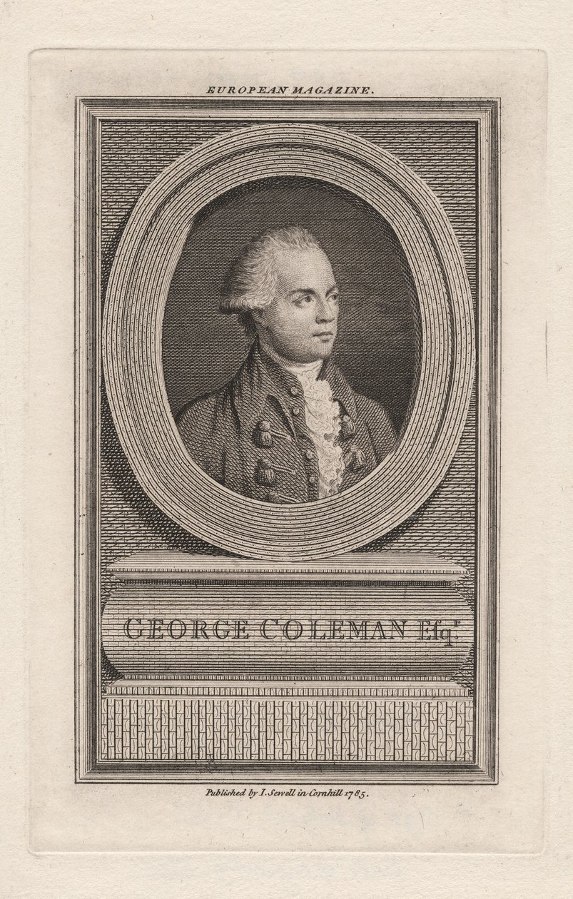 George Coleman, 1785 von English School