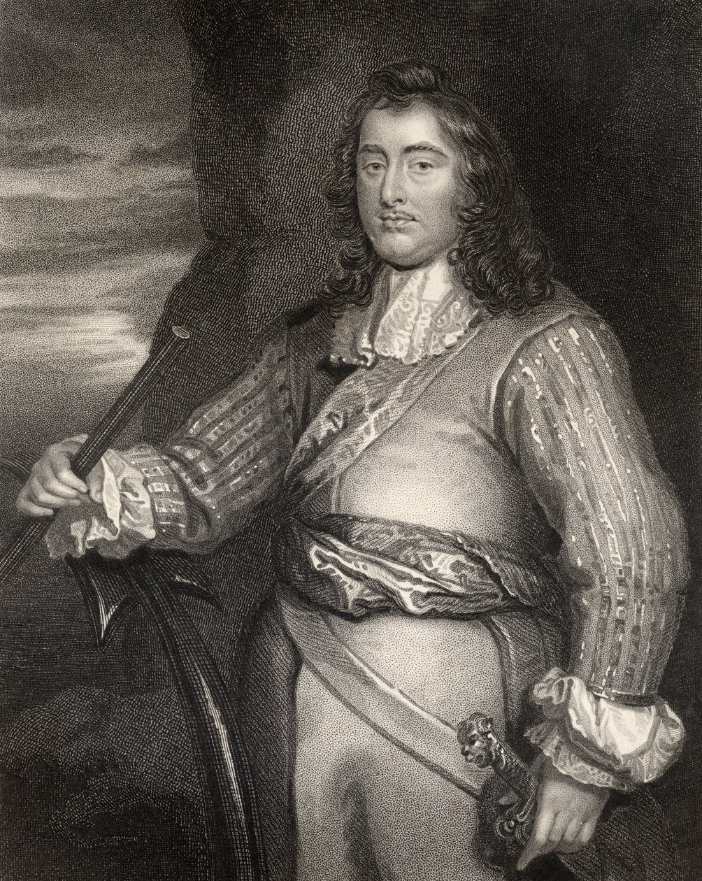 George Monck, graviert von W.T. Mote, aus 