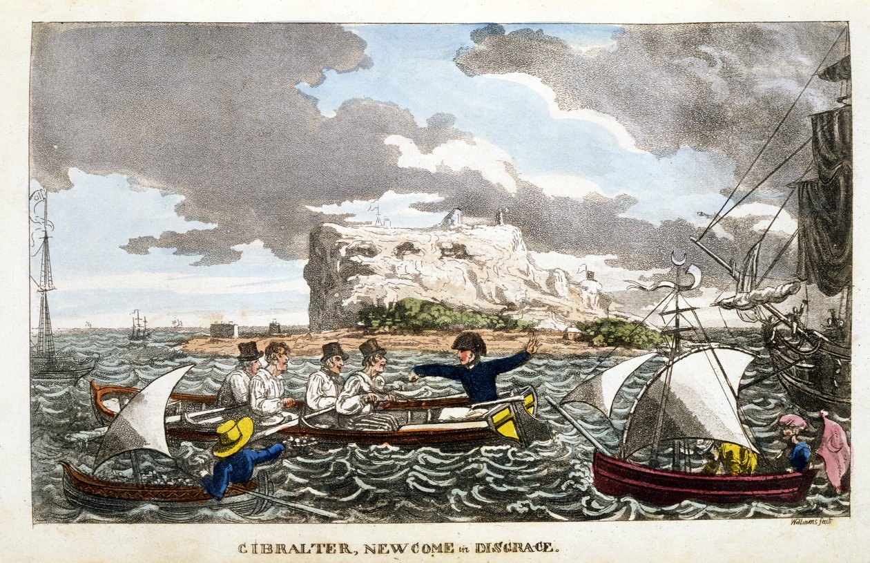 Gibraltar: Newcome in Disgrace, Platte aus 