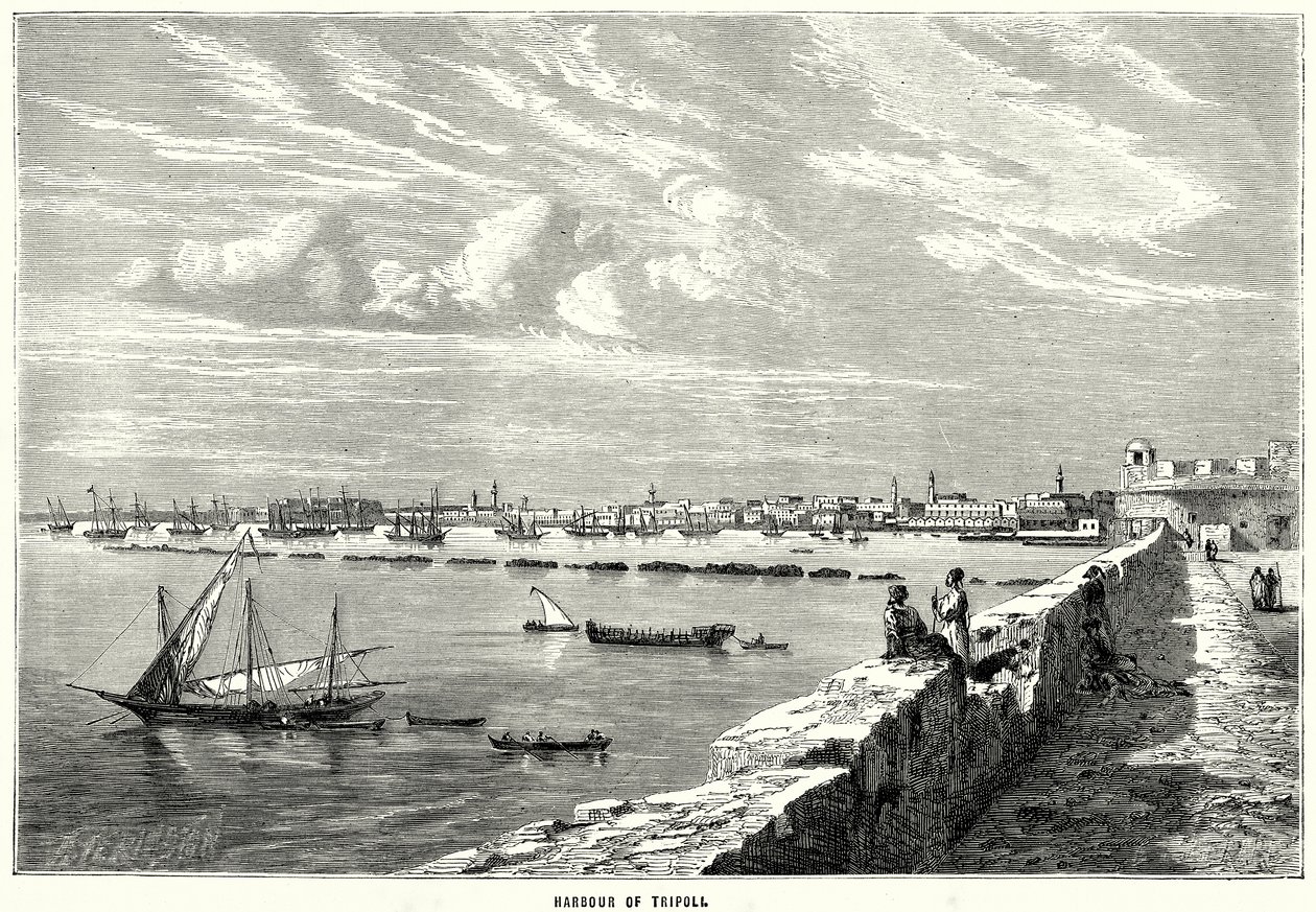 Hafen von Tripolis von English School