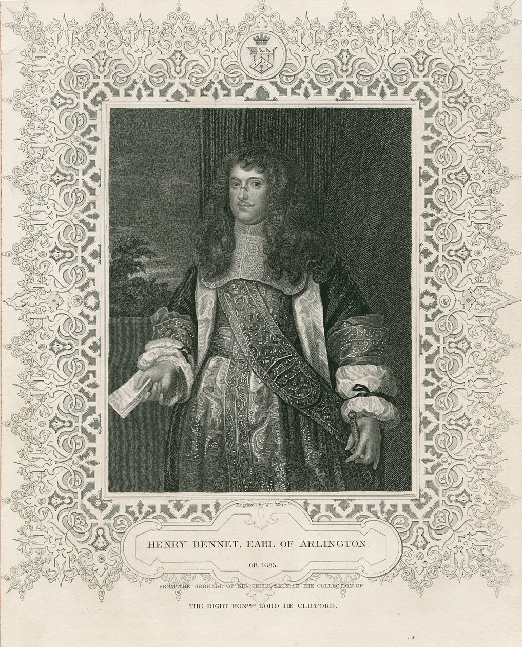 Henry Bennet, 1. Earl of Arlington, aus 