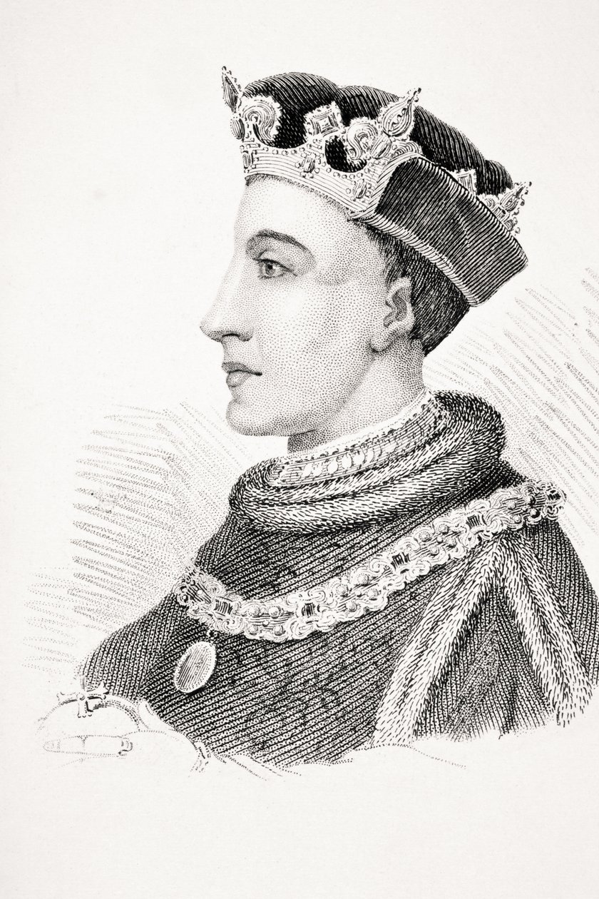 Heinrich V. von England, Illustration aus 