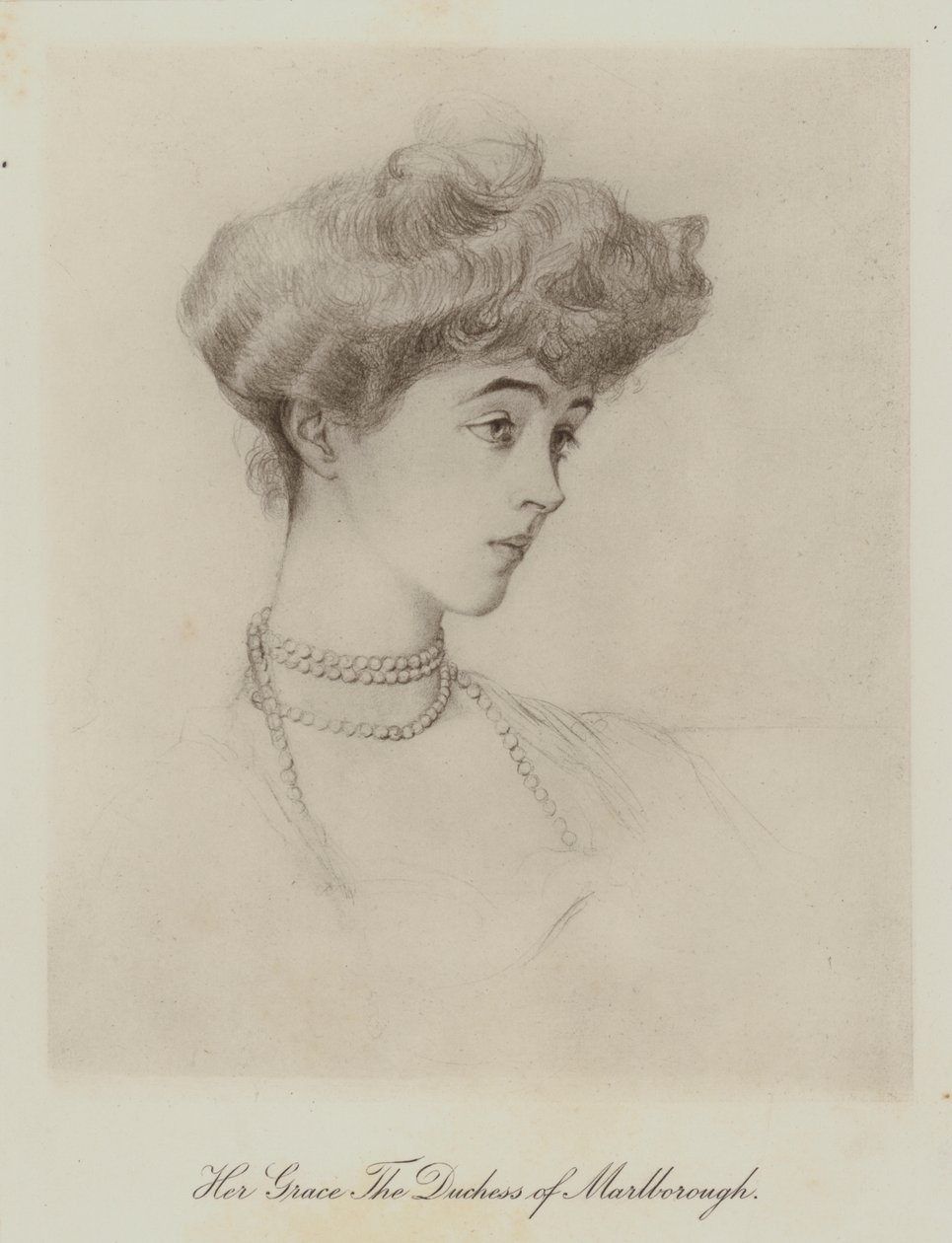 Ihre Gnaden die Herzogin von Marlborough von English School