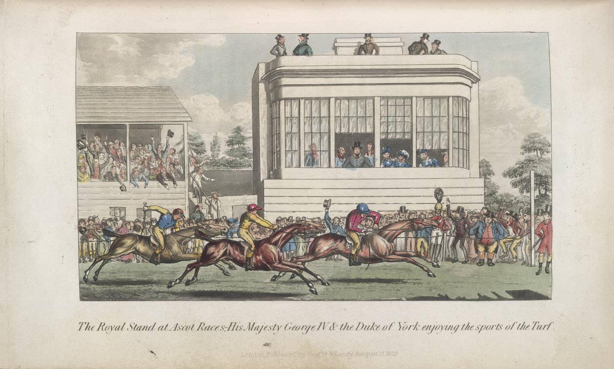 Pferderennen in Ascot, aus 