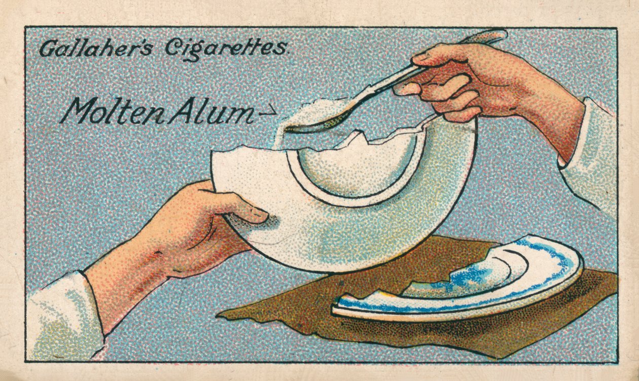 Wie man zerbrochenes Porzellan repariert von English School