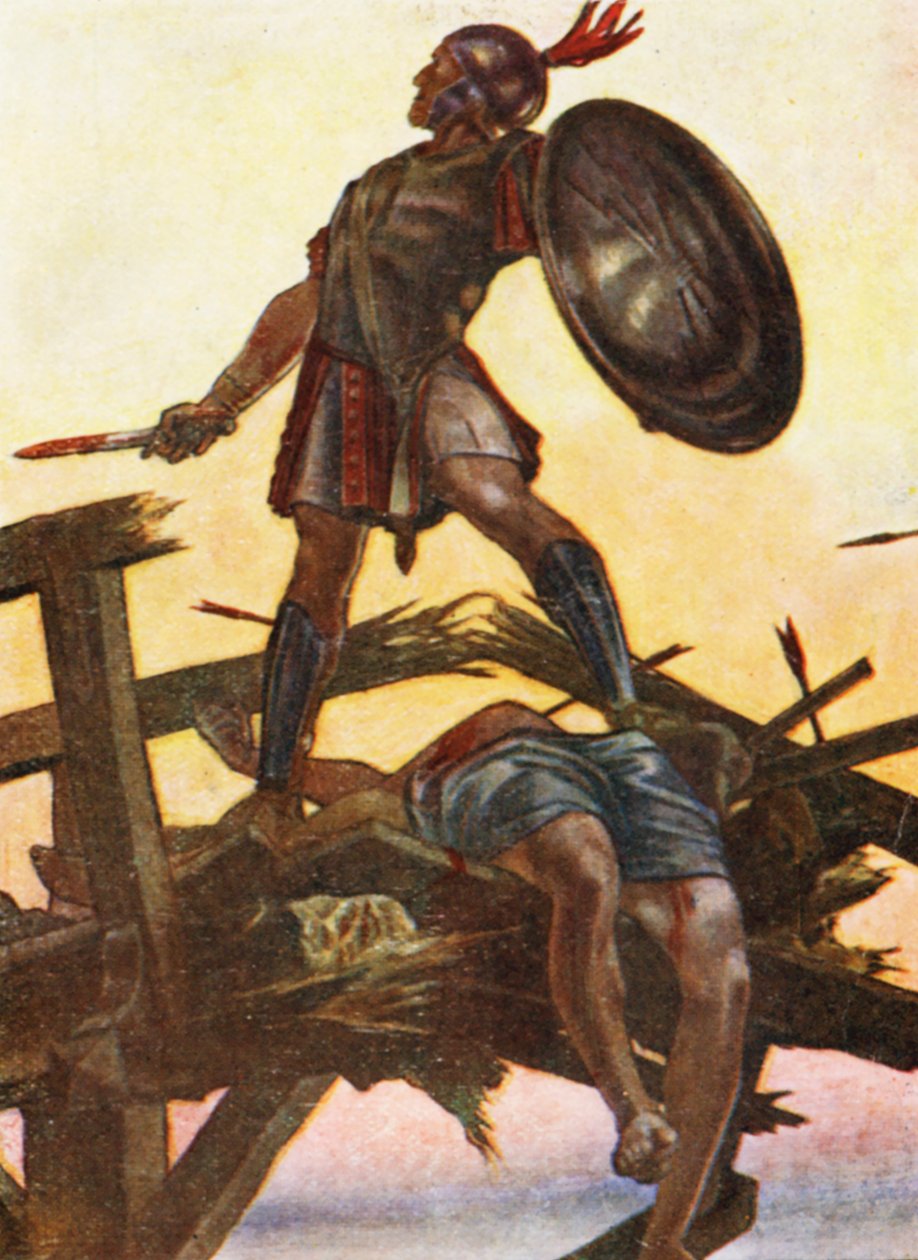 Illustration für Geschichten aus der römischen Geschichte von English School