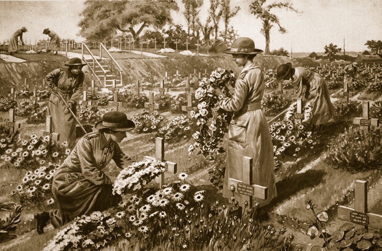 In sicherer und gewisser Hoffnung, 1914-19 von English School