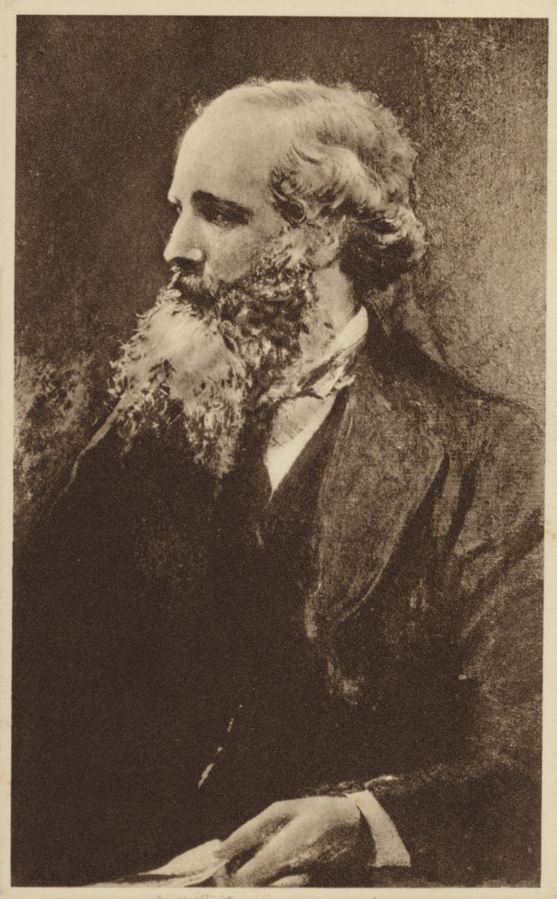 James Clerk Maxwell (1831-1879), schottischer theoretischer Physiker von English School