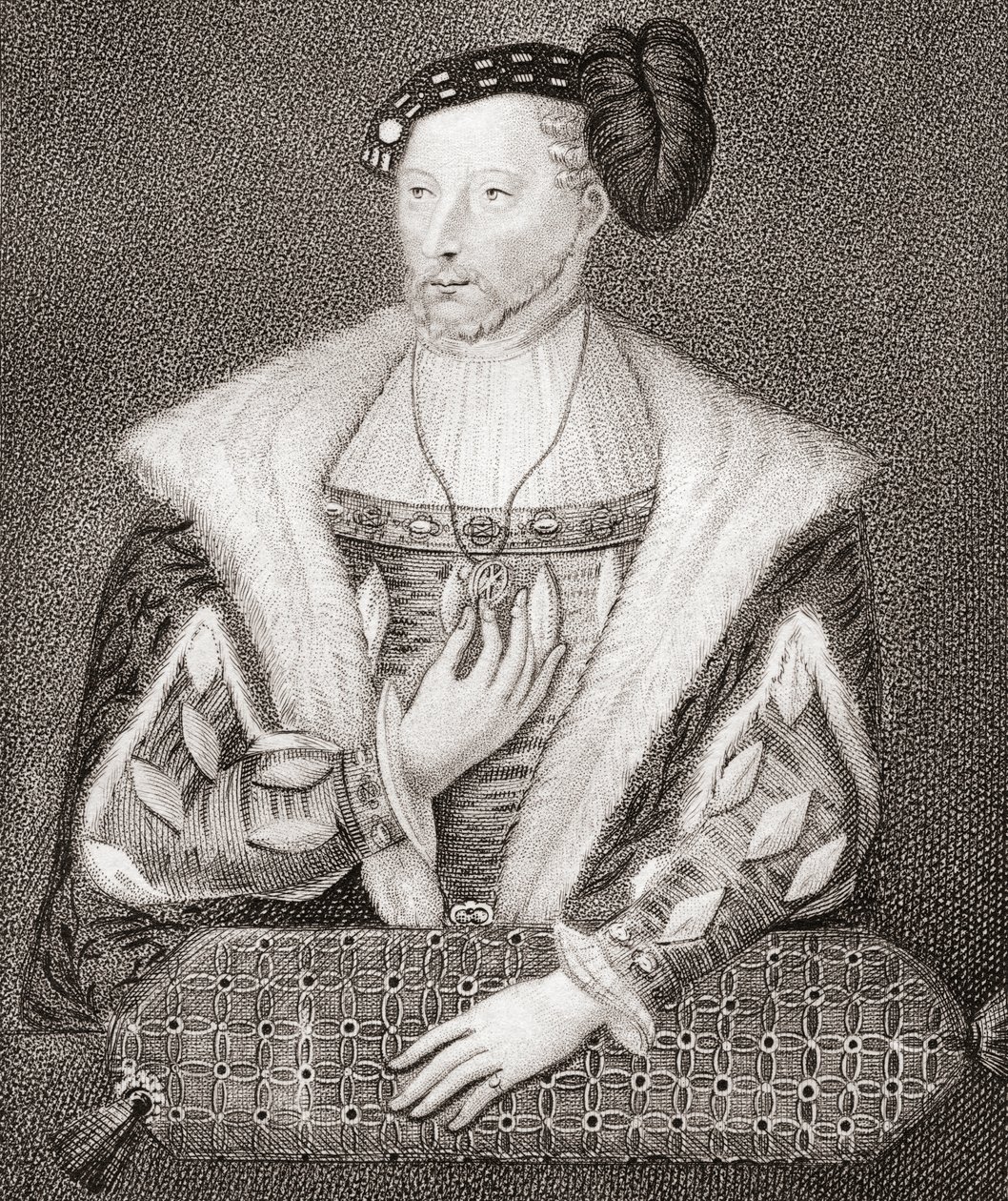 James V., König von Schottland von English School