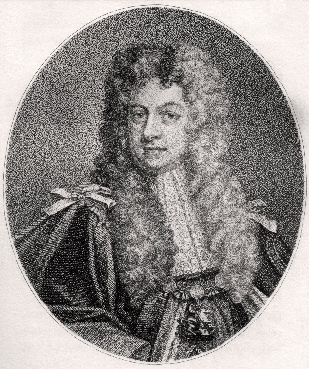John Sheffield, graviert von Paftanrini, Illustration aus 
