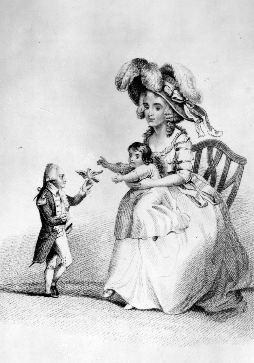 Jozef Boruwlaski, Illustration aus 