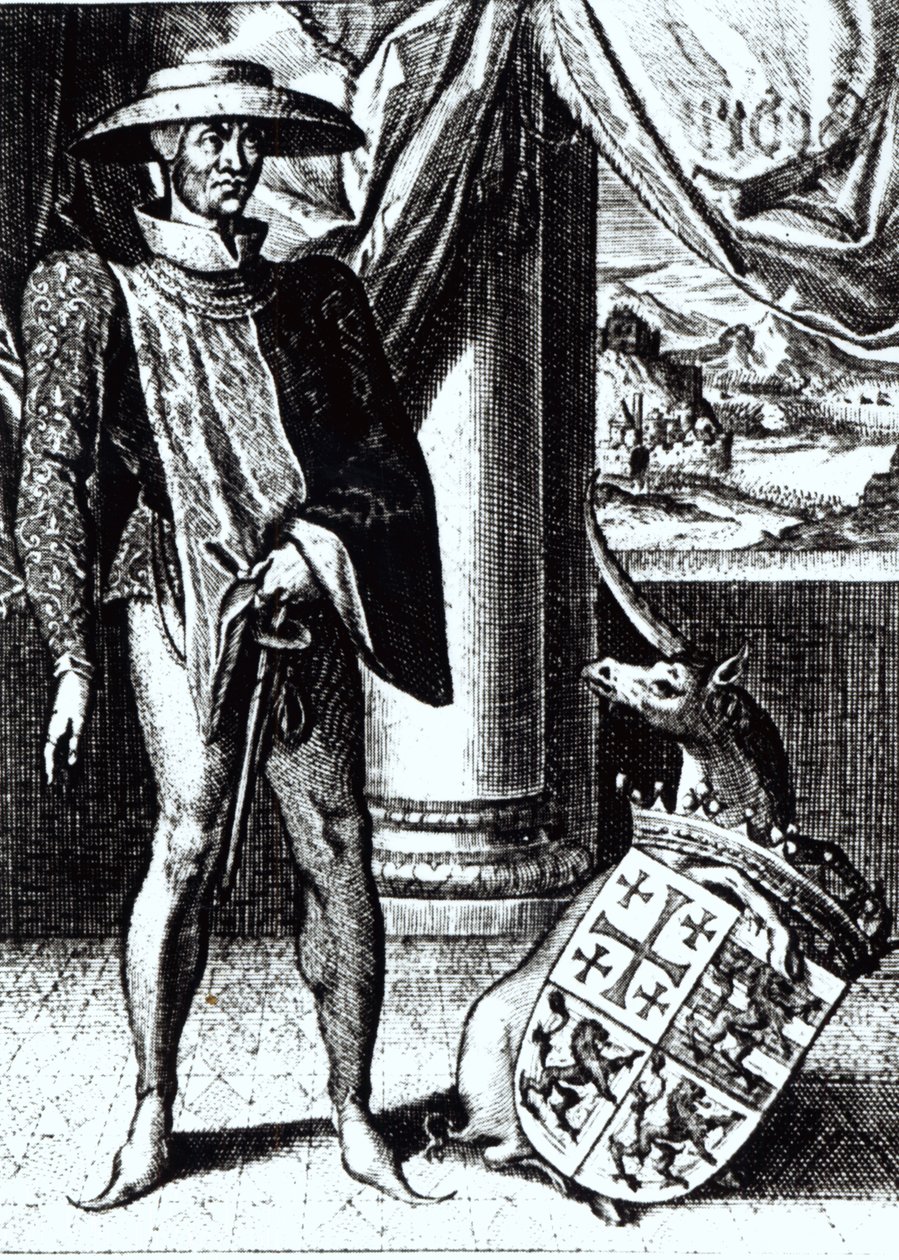 König Johann von Brienne, König von Jerusalem von English School