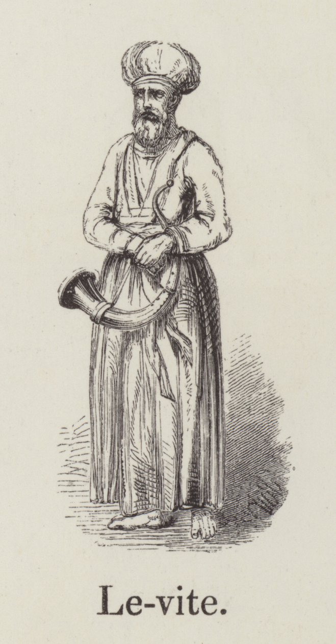 Levit (Gravur) von English School
