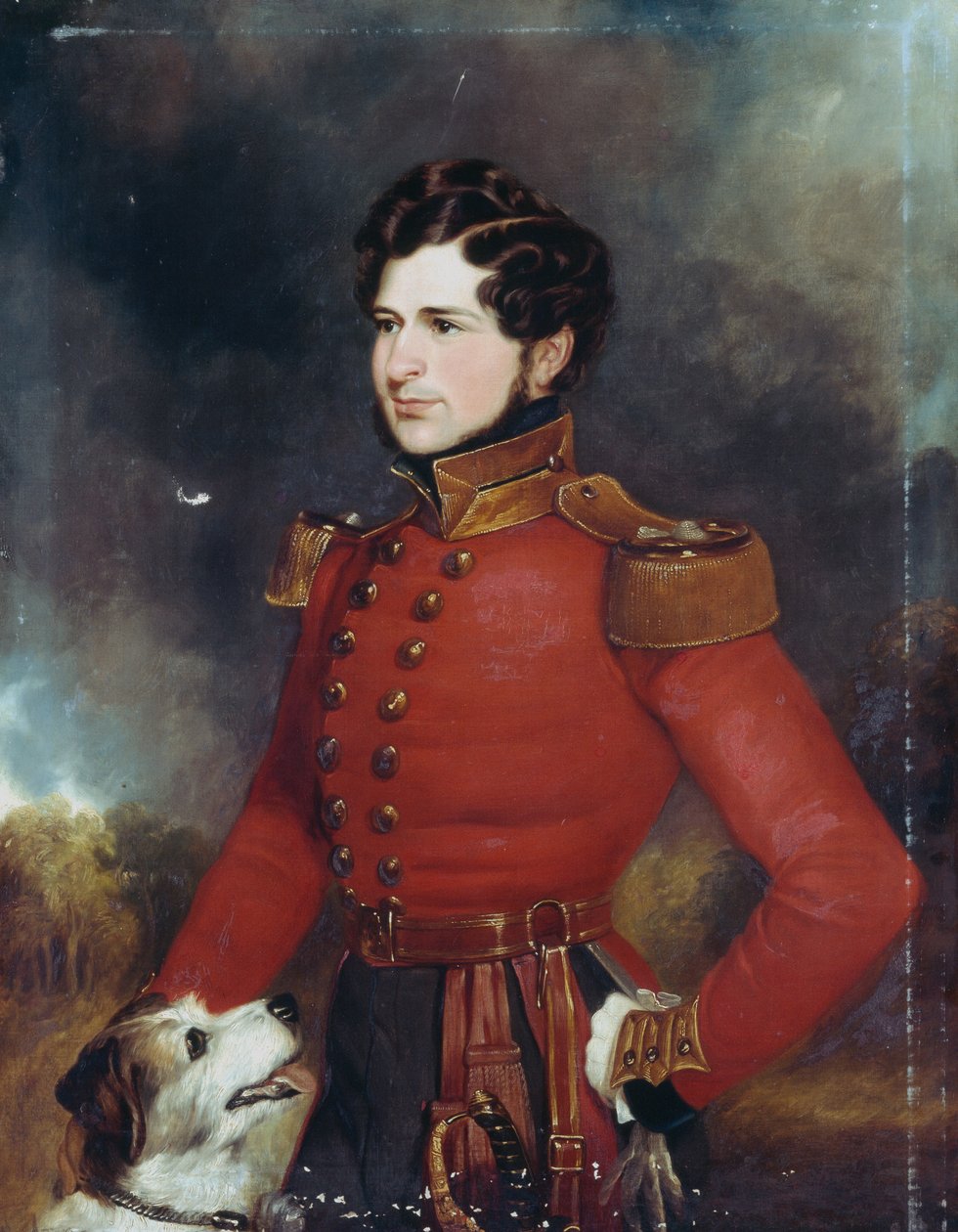 Leutnant Edward Hope Smith Bowdich (1822-82) ca. 1840 von English School