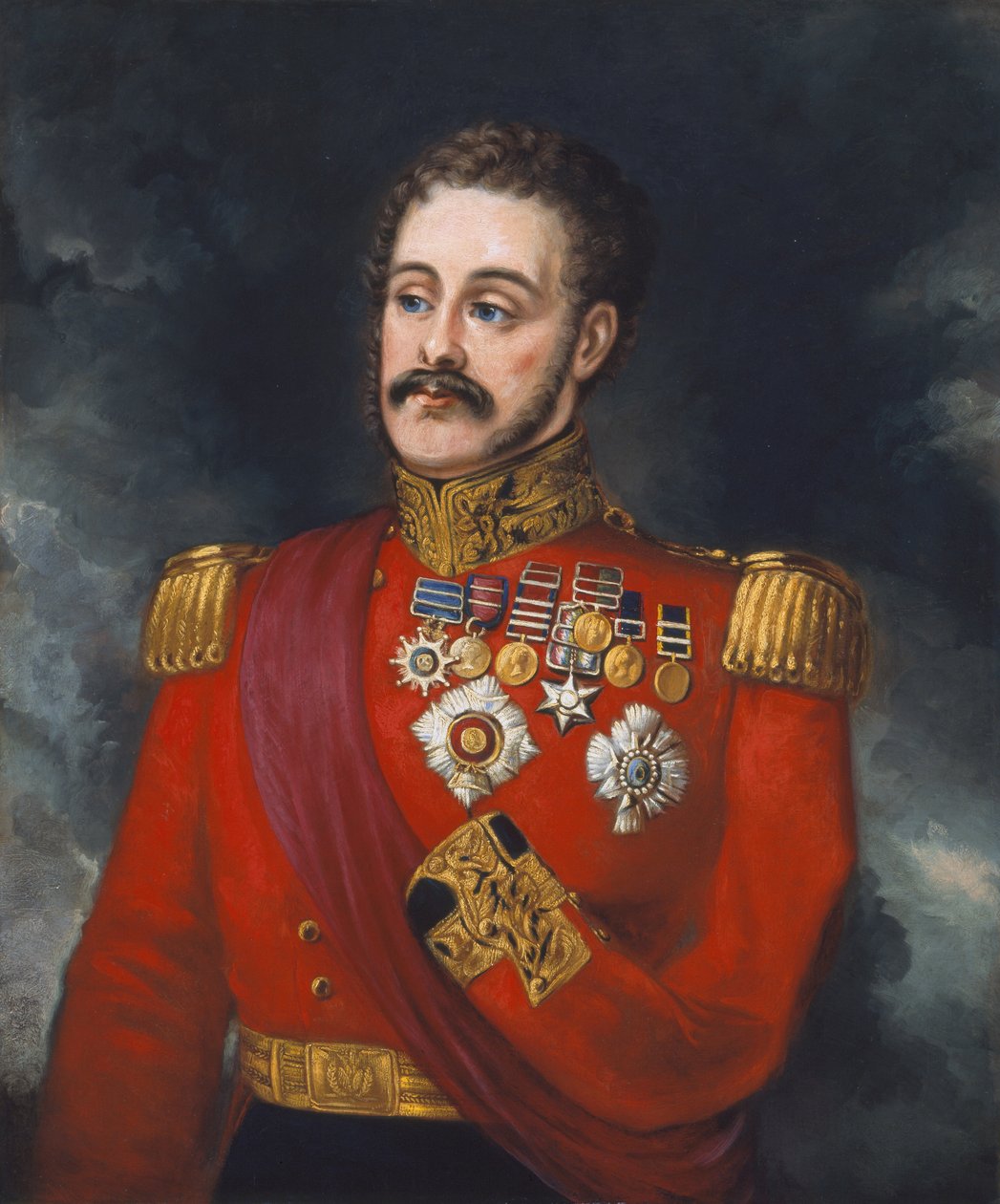 Generalleutnant Sir Joseph Thackwell GCB KH (1781-1859) ca. 1850 von English School