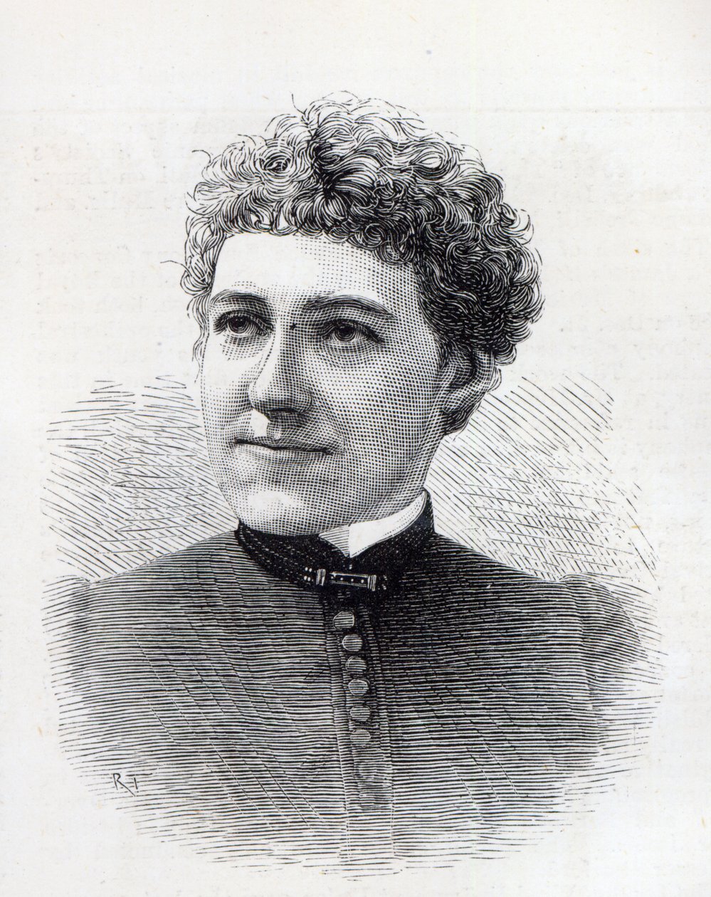 Miss Charlotte Robinson, Heimkunstdekorateurin Ihrer Majestät, 1887 von English School