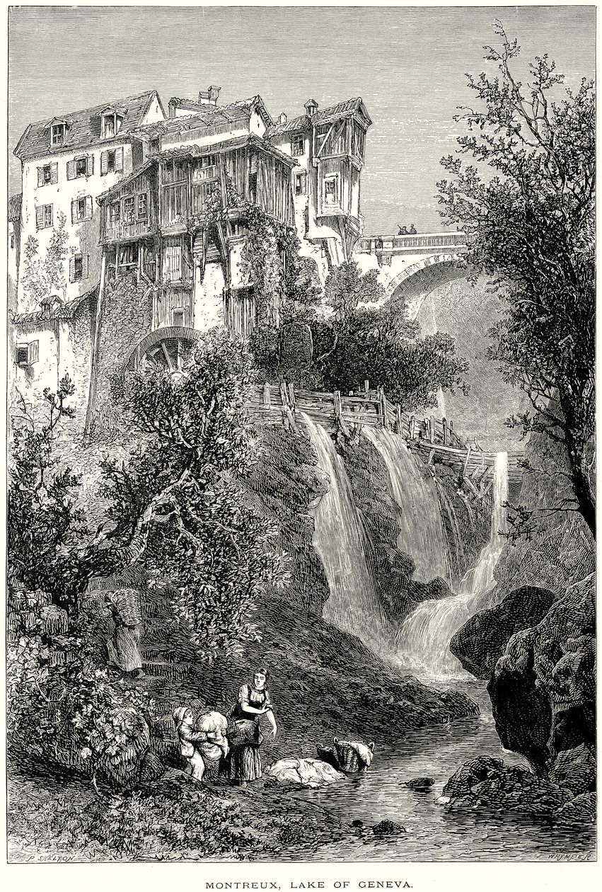Montreux, Genfersee von English School