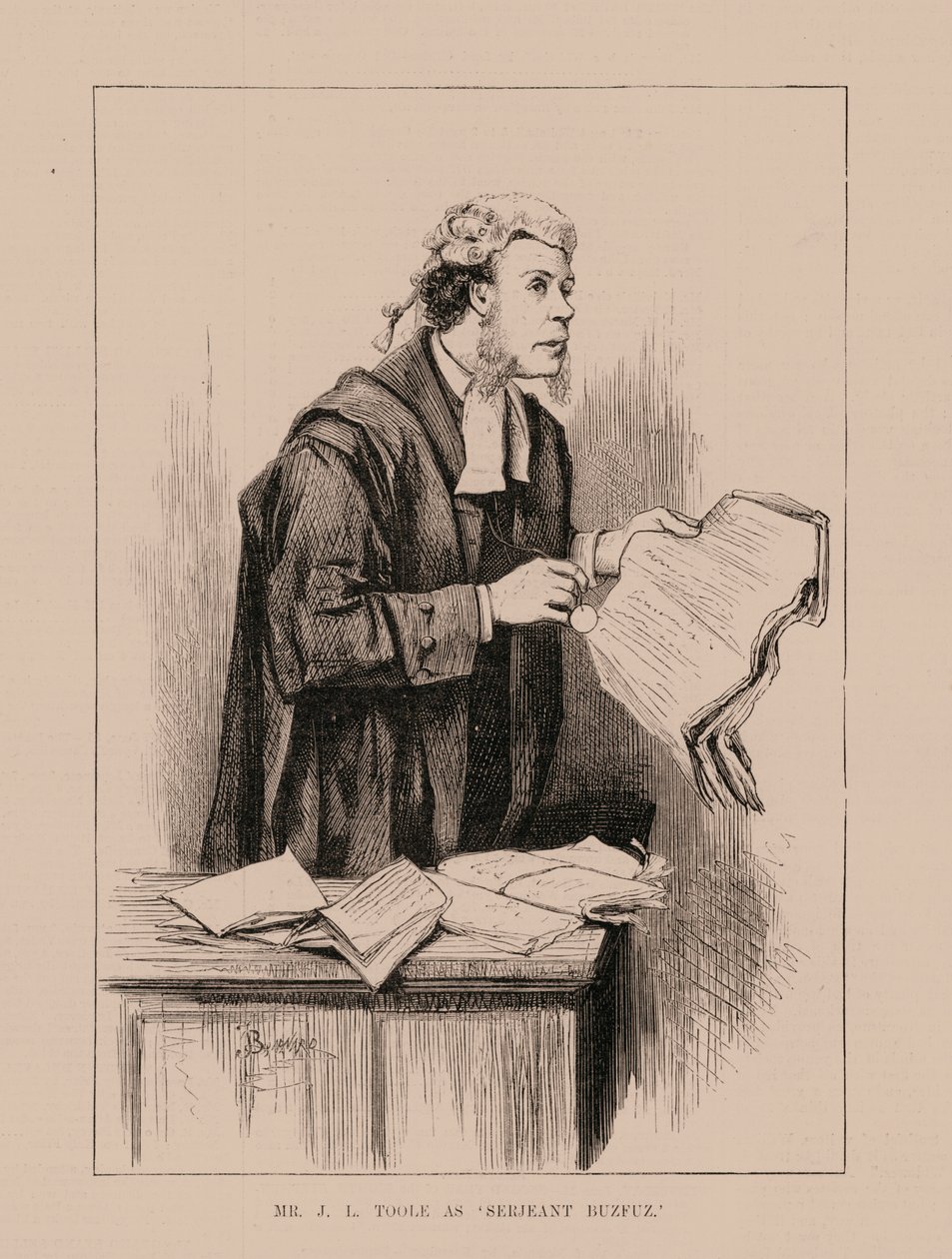 Herr JL Toole als 