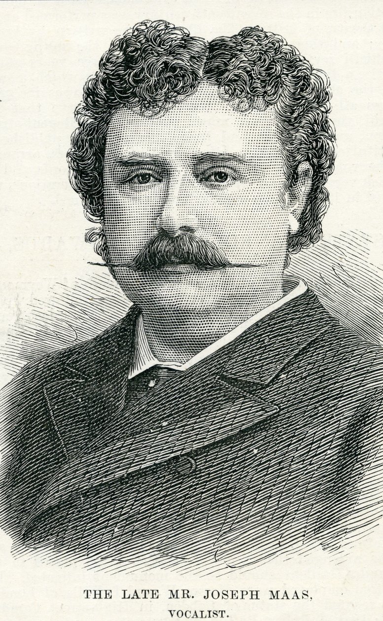 Mr. Joseph Maas, Illustration für die Graphic von English School