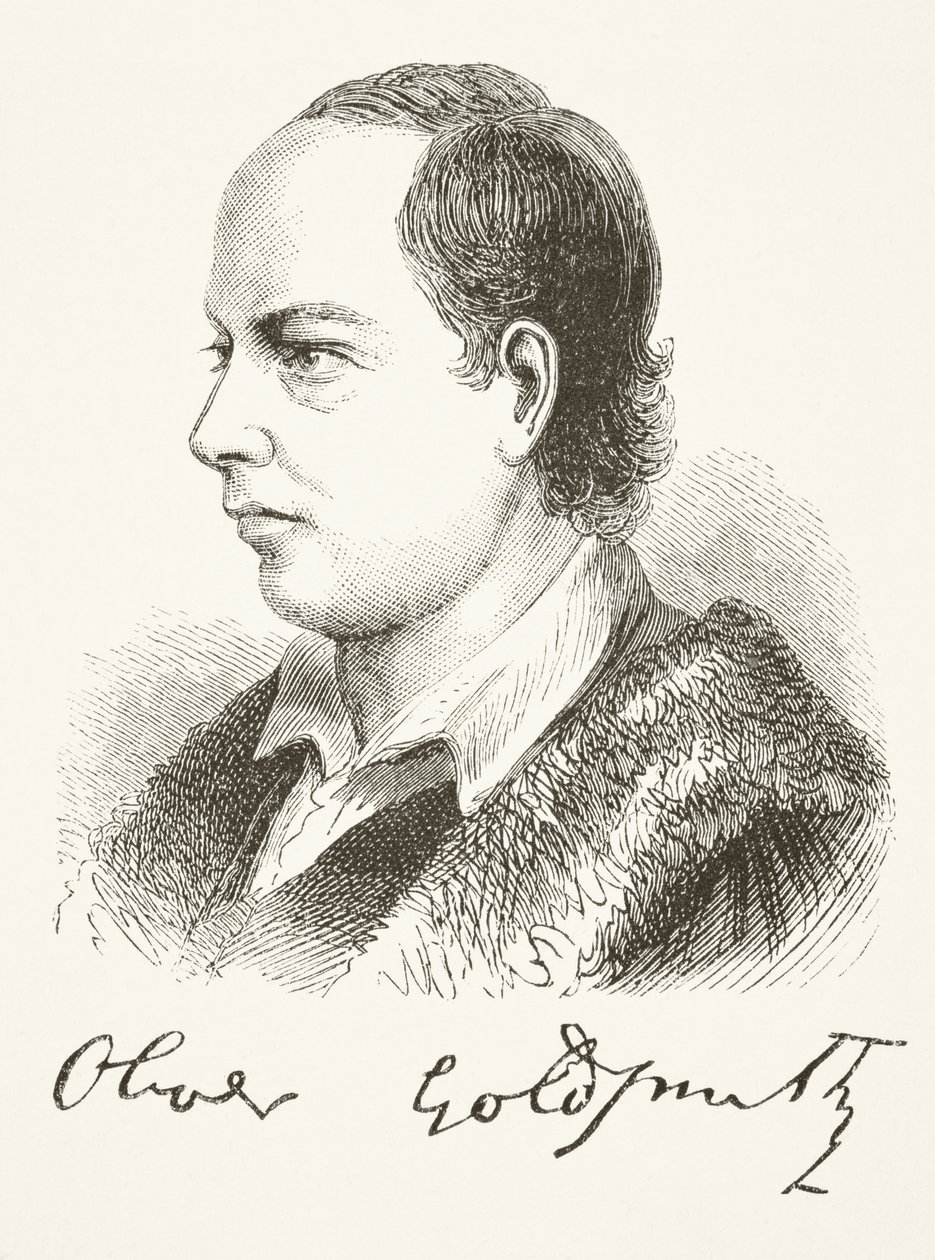 Oliver Goldsmith, aus 