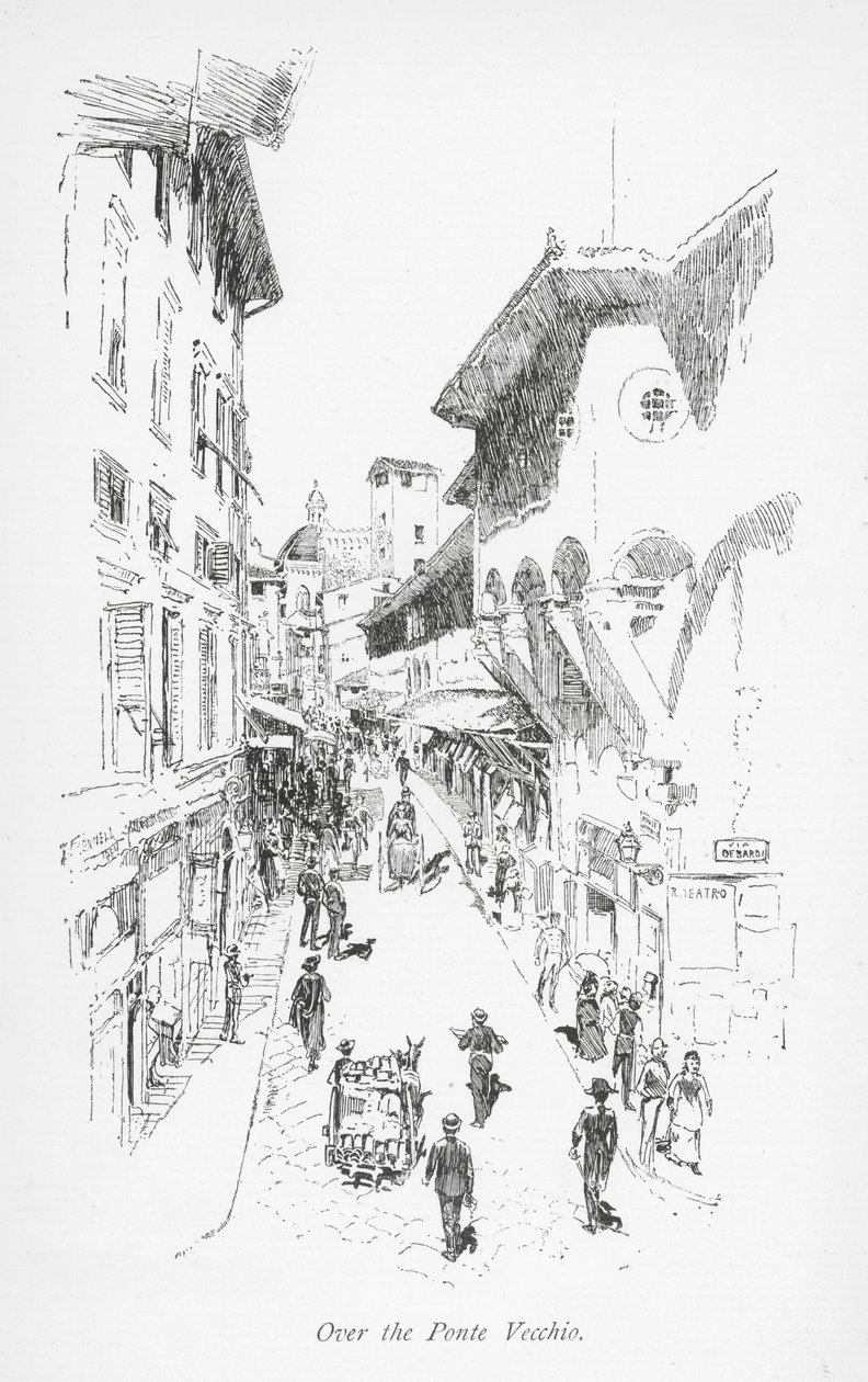 Über die Ponte Vecchio von English School