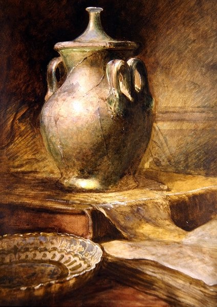 Persisches Glas von English School