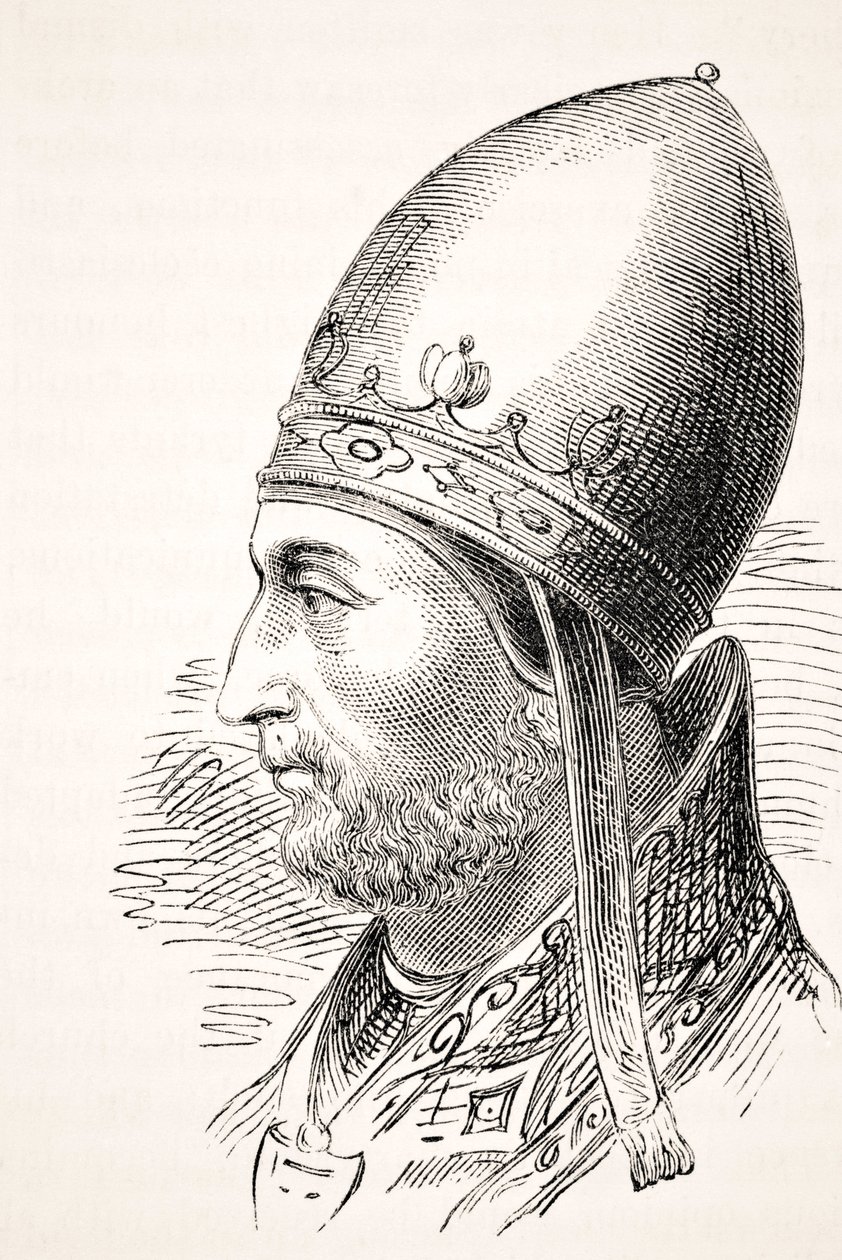 Papst Adrian IV., aus 