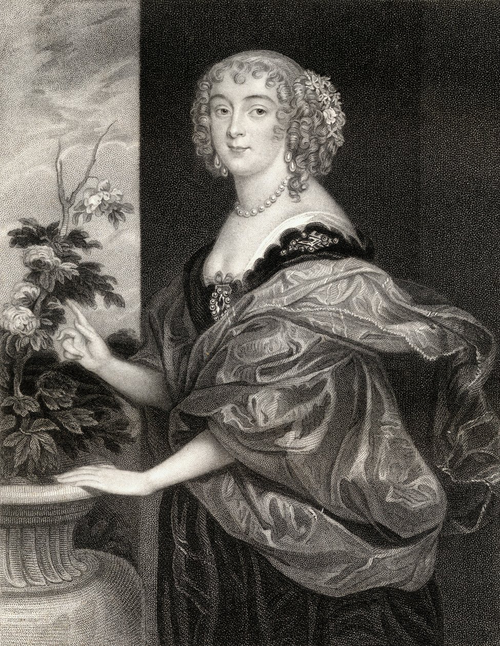 Porträt von Dorothy Sidney, Countess of Sunderland, aus Lodges British Portraits, 1823 von English School