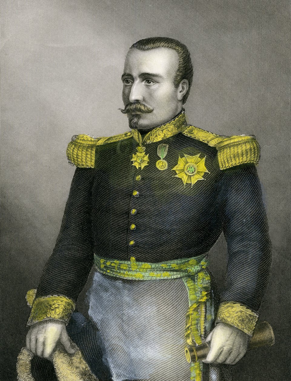 Porträt von General Pierre Bosquet von English School