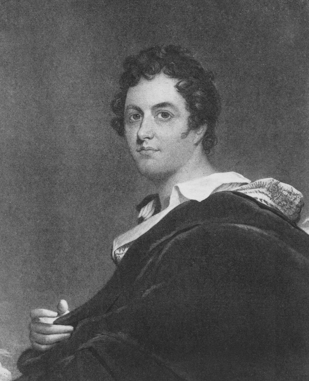 Porträt von George Gordon, 6. Lord Byron von Rochdale von English School