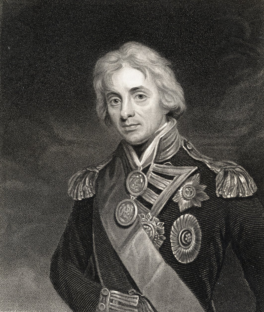 Porträt von Lord Horatio Nelson (1758-1805) von English School