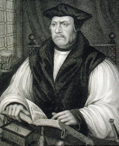 Porträt von Matthew Parker (1504-75) aus 